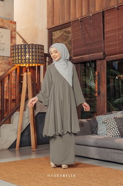 KUNTUM KURUNG - WARM GREY