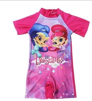 ©   21391-11  KIDS SWIMMING SUIT - [ BB DAZZLING ]   SIZE M-2XL