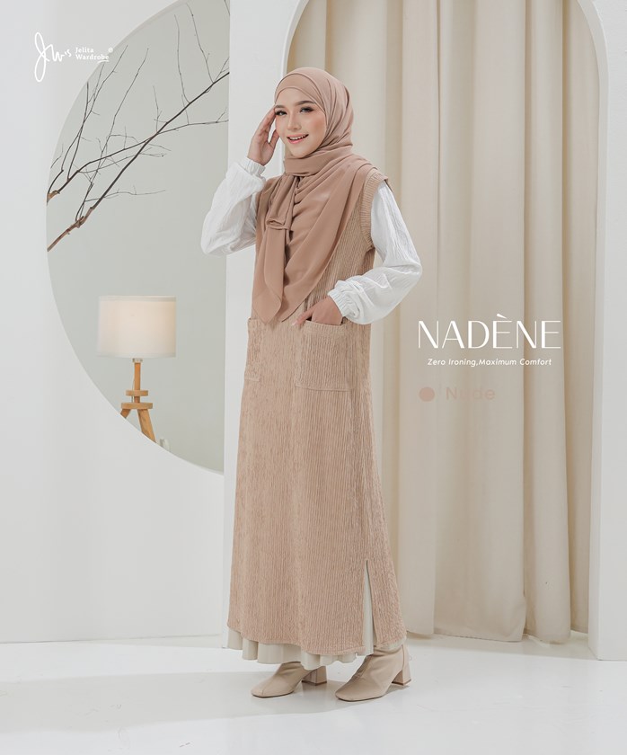 NADENE BLOUSE IN NUDE