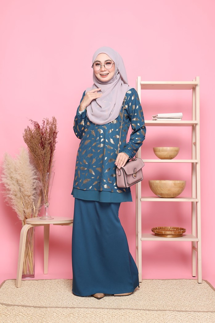 Kurung Daneen Nadeera – Ash Blue (Copy)