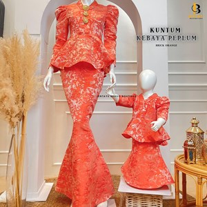 KUNTUM KEBAYA PEPLUM MOM & KIDS
