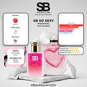 SB PARFUM - SB SO SEXY EDP 30ML