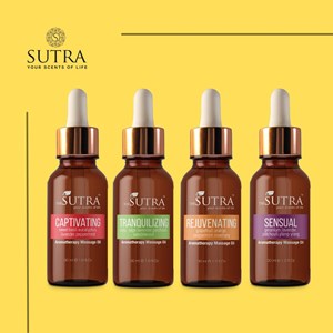 SUTRA MASSAGE OIL [ CAPTIVATING - TRANQUILIZING - REJUVENATING - SENSUAL]