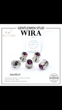 Stud Wira Amethyst Plus