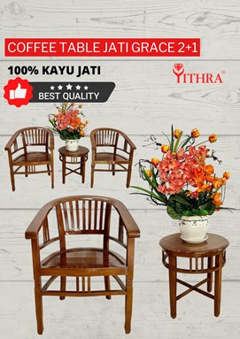 COFFEE TABLE JATI GRACE 2+1
