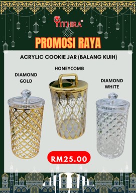 ACRYLIC COOKIE JAR (BALANG KUIH)