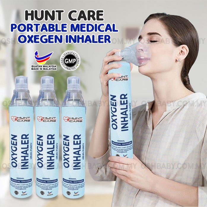 Portable oxygen inhaler