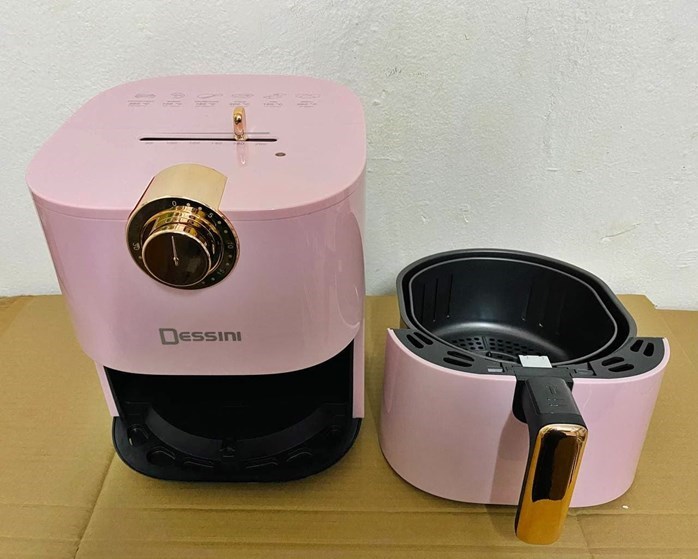 4.3l Pink Home Air Fryer