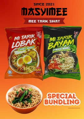 MASYIMEE LOBAK KARI & BAYAM CHICKEN BLACK PEPPER- 20 PCS PER BOX