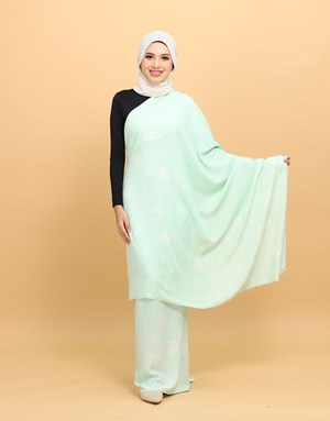 BATIK MY COTTON EQA 112 PC/SK - Light Tiffany