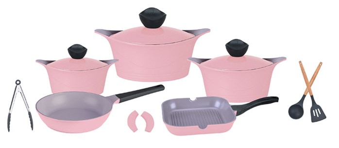 12PCS NEOFLAM COOKWARE SET