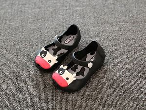@   BLACK MEOW JELLY SHOE