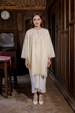 KURUNG CEMPAKA  ( Soft Yellow )