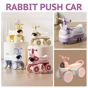 RABBIT PUSH CAR