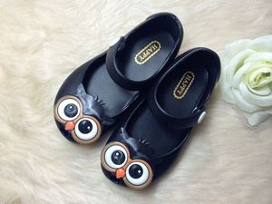 @  OWL BLACK JELLY SHOE ( SZ 24 - 29  )