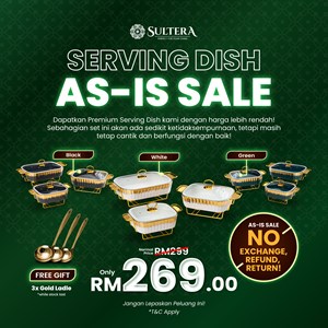 DEFECT [NEW] Serving Dish Shell 3-in-1 Set