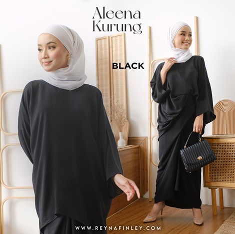ALEENA KURUNG BLACK