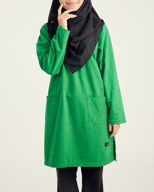 JELITAWAN MUSLIMAH BLOUSE - GREEN