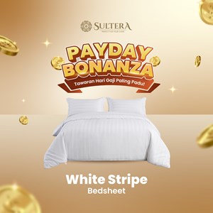 Bedsheet - White Stripe Set (King)