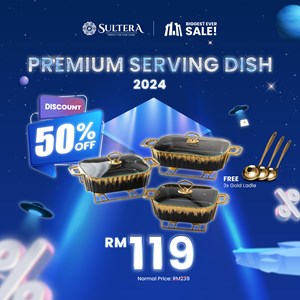[2024] Serving Dish Shell 3-in-1 Set
