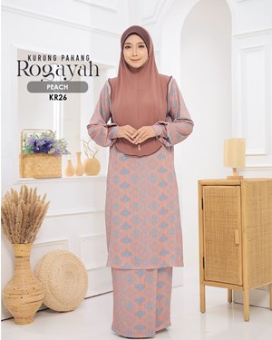 KURUNG ROGAYAH KR26 PEACH