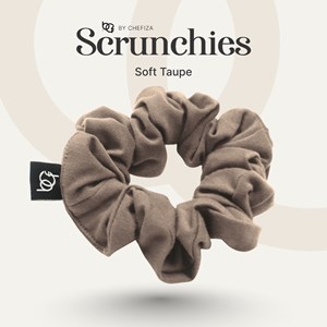SCRUNCHIES - SOFT TAUPE