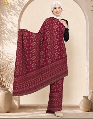 BATIK JANNA WAN 652 - Maroon