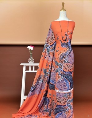 BATIK DM STYLE FHM 12 - ORANGE