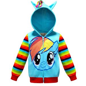 @  LITTLE PONY JACKET - BLUE  ( SIZE 100-150 )