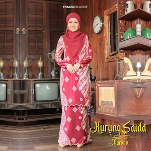 Kurung Saida Mom (Saiz 2XL-3XL)