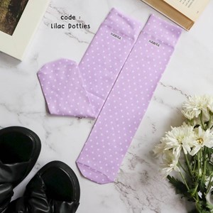 STOKIN PRINTED - LILAC DOTTIES