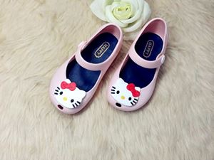 @  HELLO KITTY LIGHT PINK JELLY SHOE ( SZ 24 - 29 )