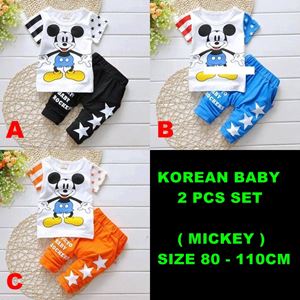 @  WS-201574-K012 KOREAN BABY 2pcs SET (sz 110)