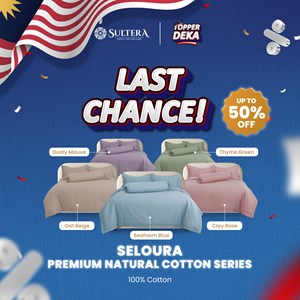SALE SELOURA: Cotton Collection - Super King