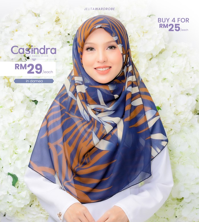 J24 CASINDRA SCARVES IN DAMEA