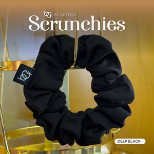 SCRUNCHIES M- BLACK