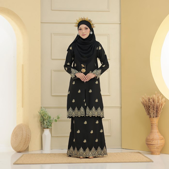 Kurung Sulam Dang Juita 1.0 – Black