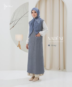 NADENE BLOUSE IN GREY