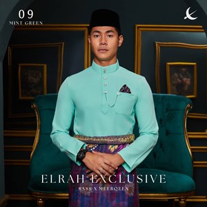 BAJU MELAYU ULTIMATE 2.0 (MINT GREEN) C9