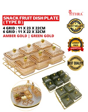 SNACK FRUIT DISH PLATE ( TYPE B )