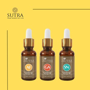 SUTRA THERAPEUTIC MASSAGE OIL [ GOUT AWAY - SINUSITIS - ARTHRITIS FREE ]