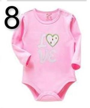 @  BABY ROMPER  8 -  PINK LOVE  ( 18M & 24M   )
