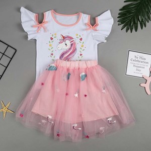 UNICORN GIRL -  SET 4   ( SIZE 100-140 )