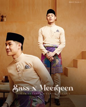 BAJU MELAYU MAGNIFICENT 4.0 (NUDE 2) C43