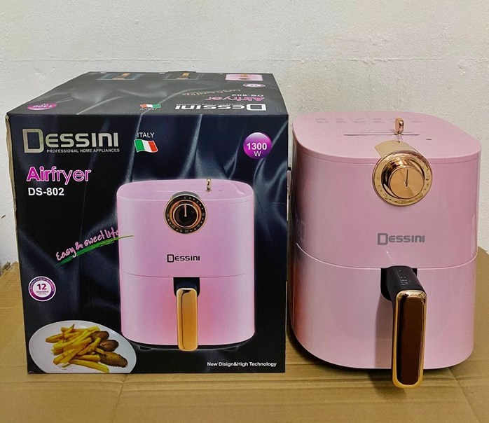 4.3l Pink Home Air Fryer