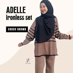 ADELLE IRONLESS SET - CHOCO BROWN