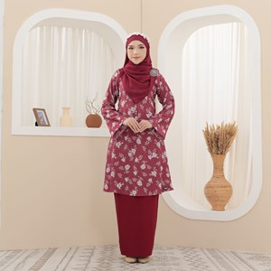 KURUNG DARIMA MAROON RED B