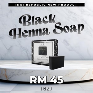 Henna Black Soap (Free Sponge)