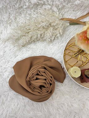 CHANTELLE SHAWL CURVE - MOCHA