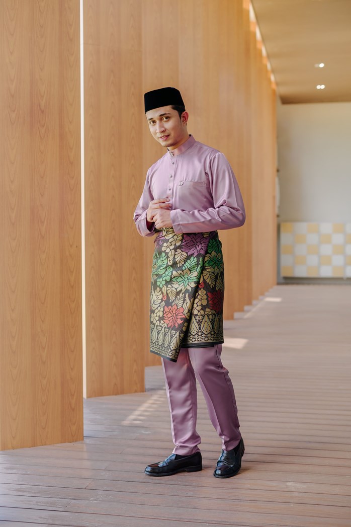 Baju Melayu Premium Damian – Black (Copy)